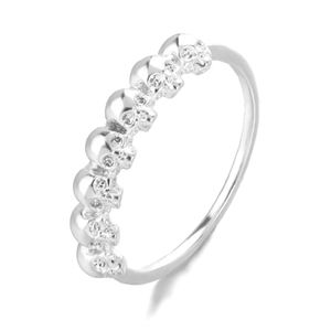 Stainless Steel Skull Ring - Silver